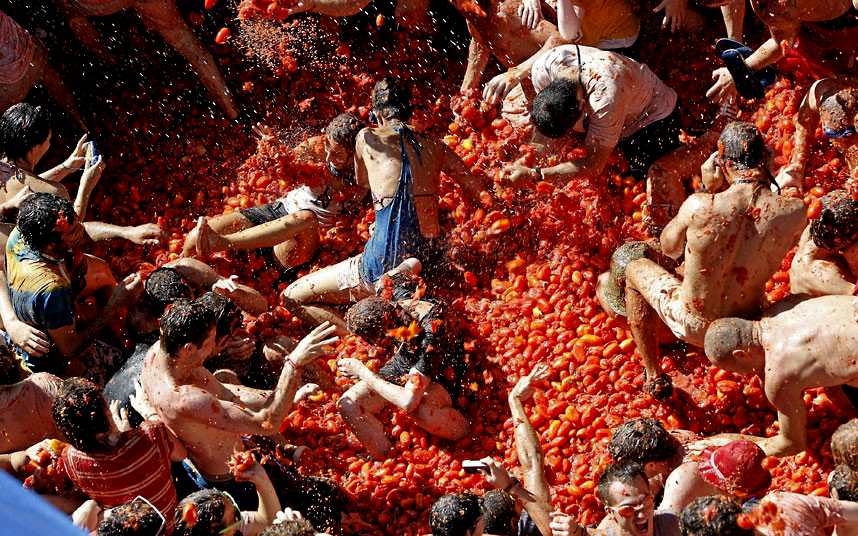 La Tomatina Festival Valencia